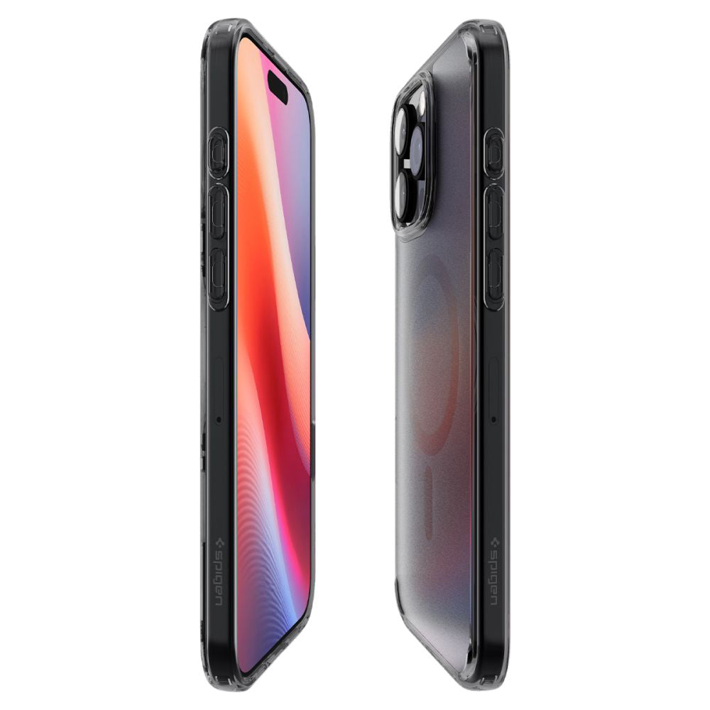 Θήκη MagSafe για Apple iPhone 16 Pro Max, Spigen, Ultra Hybrid T, Μαύρη Σατινέ ACS08507