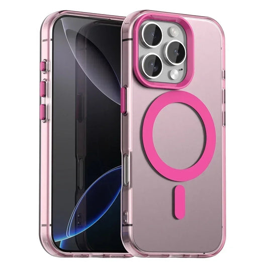 Θήκη MagSafe για Apple iPhone 16 Pro Max, Techsuit, CandyCase, Ροζ