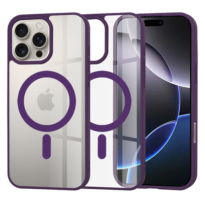 Θήκη MagSafe για Apple iPhone 16 Pro Max, Techsuit, Pro, Μωβ