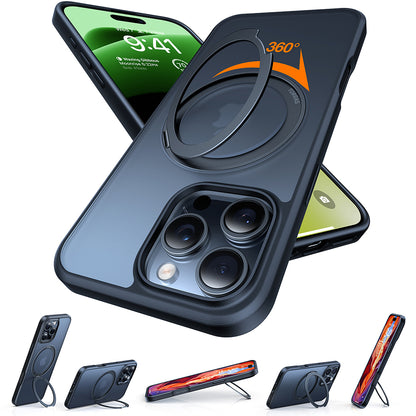 Θήκη MagSafe για Apple iPhone 16 Pro Max, Torras, Ostand Pro, Μαύρη