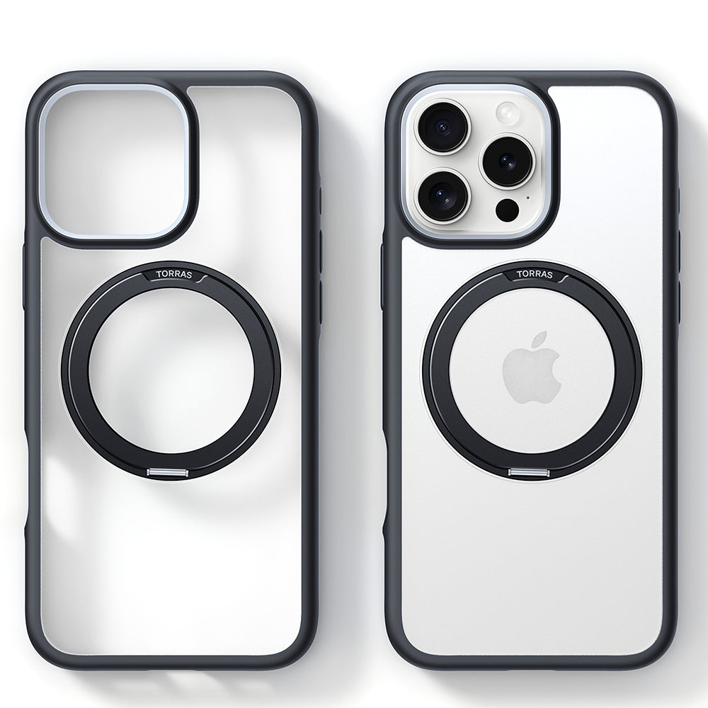 Θήκη MagSafe για Apple iPhone 16 Pro Max, Torras, Ostand R Fusion, Μαύρη