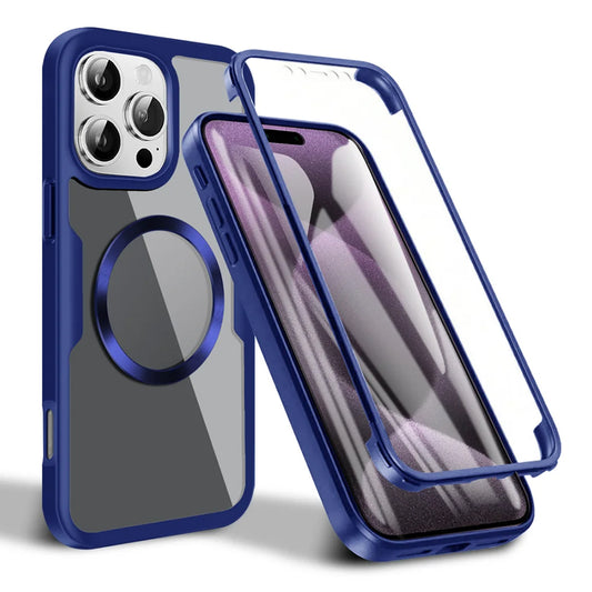 Θήκη MagSafe για Apple iPhone 16 Pro, Techsuit, ColorVerse 360, Μπλε