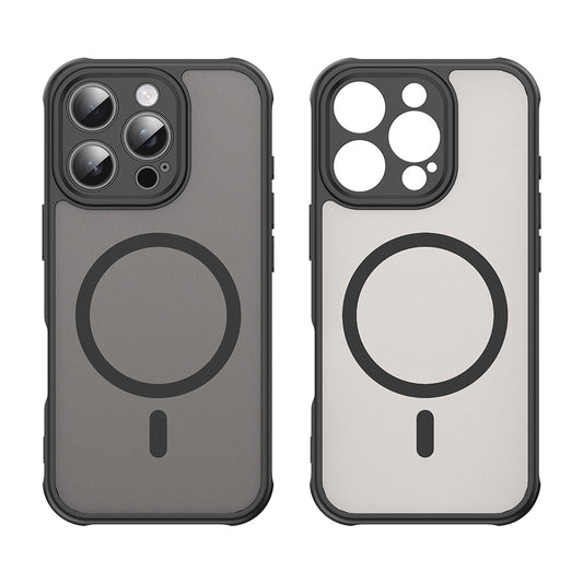 Θήκη MagSafe για Apple iPhone 16 Pro, Techsuit, HaloFrost II, Μαύρο