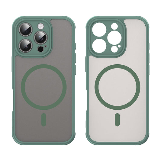 Θήκη MagSafe για Apple iPhone 16 Pro, Techsuit, HaloFrost II, Πράσινο