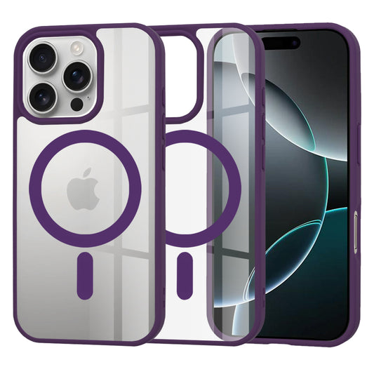 Θήκη MagSafe για Apple iPhone 16 Pro, Techsuit, Pro, Μωβ