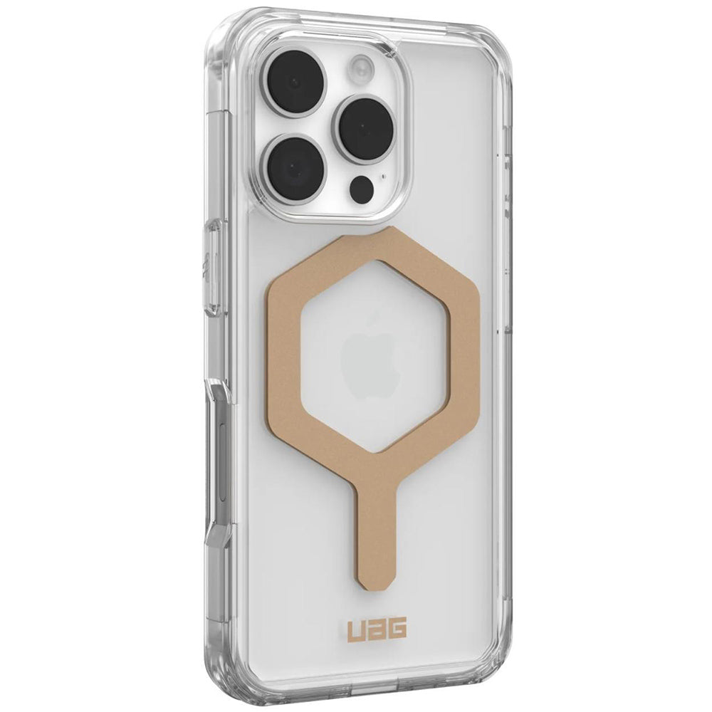 MagSafe Case for Apple iPhone 16 Pro, Urban Armor Gear, Plyo, Gold