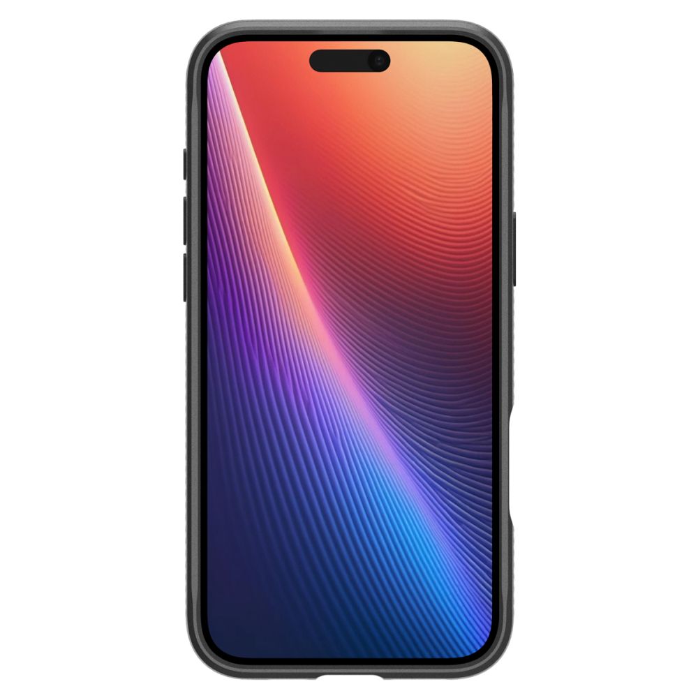 Θήκη MagSafe για Apple iPhone 16, Spigen, Rugged Armor, Ματ Μαύρη