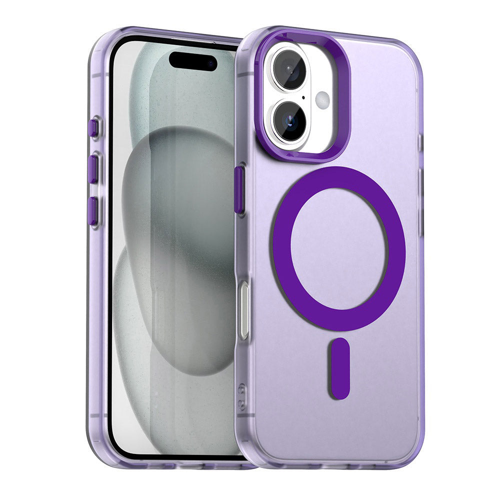 Θήκη MagSafe για Apple iPhone 16, Techsuit, CandyCase, Μωβ