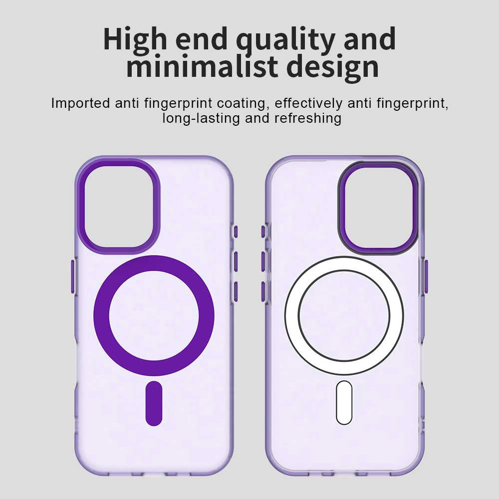 Θήκη MagSafe για Apple iPhone 16, Techsuit, CandyCase, Μωβ