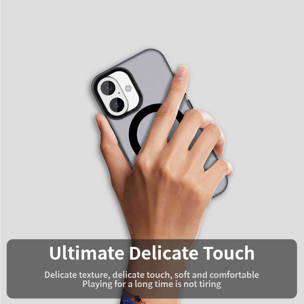 Θήκη MagSafe για Apple iPhone 16, Techsuit, CandyCase, Μαύρο