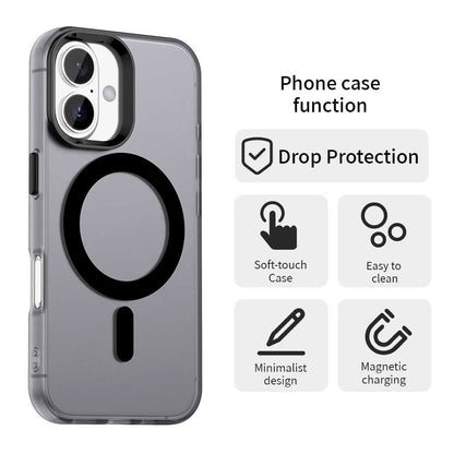Θήκη MagSafe για Apple iPhone 16, Techsuit, CandyCase, Μαύρο