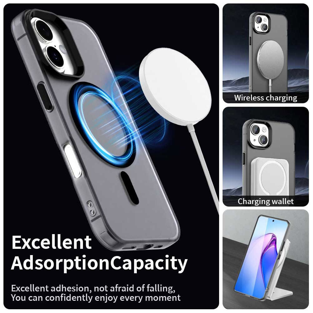 Θήκη MagSafe για Apple iPhone 16, Techsuit, CandyCase, Μαύρο