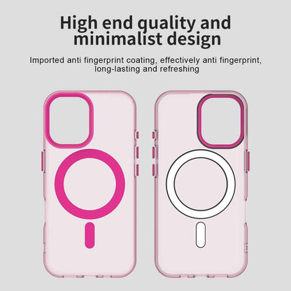 Θήκη MagSafe για Apple iPhone 16, Techsuit, CandyCase, Ροζ