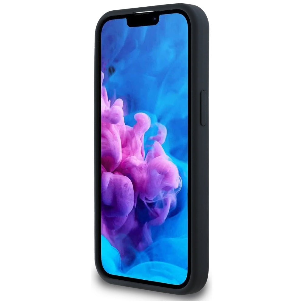 Θήκη MagSafe για Apple iPhone 16e, Karl Lagerfeld, Σιλικόνη Karl & Choupette's Heads, Μαύρη