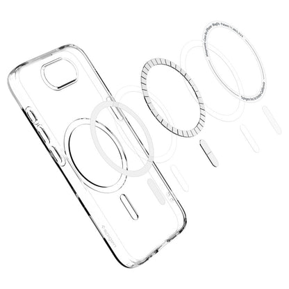 Θήκη MagSafe για Apple iPhone 17e / 16e, Spigen, Liquid Crystal, Διαφανής ACS09150