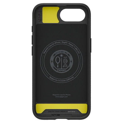Θήκη MagSafe για Apple iPhone 17e / 16e, Spigen, Rugged Armor, Ματ Μαύρη