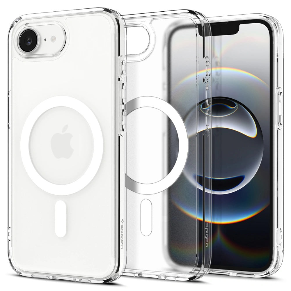 MagSafe Case for Apple iPhone 17e / 16e, Spigen, Ultra Hybrid, Frosted White
