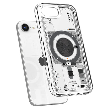 Θήκη MagSafe για Apple iPhone 17e / 16e, Spigen, Ultra Hybrid Neo One, Διάφανη