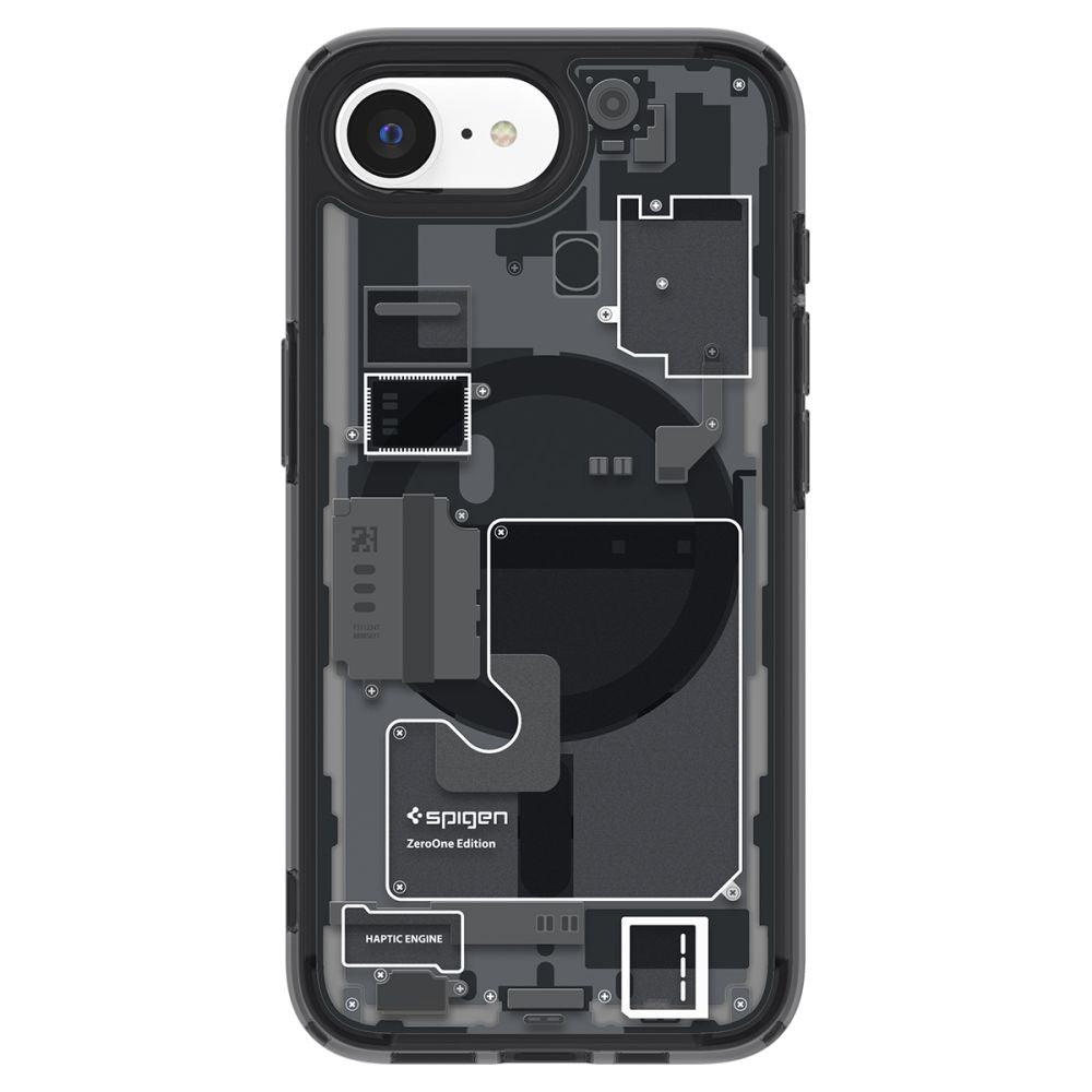 Θήκη MagSafe για Apple iPhone 17e / 16e, Spigen, Ultra Hybrid Zero One, Μαύρη
