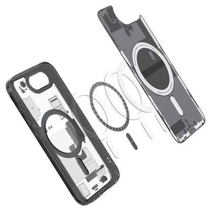 Θήκη MagSafe για Apple iPhone 17e / 16e, Spigen, Ultra Hybrid Zero One, Μαύρη