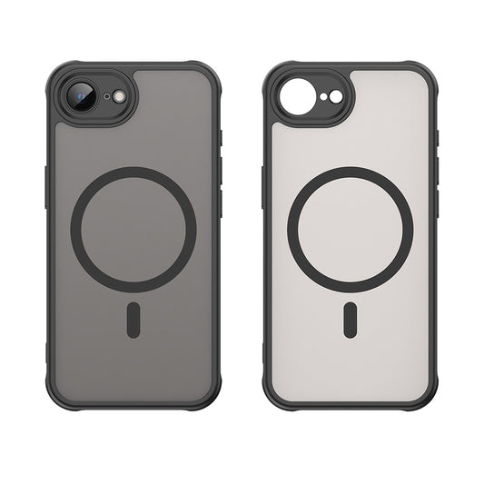 Θήκη MagSafe για Apple iPhone 17e / 16e, Techsuit, HaloFrost II, Μαύρη