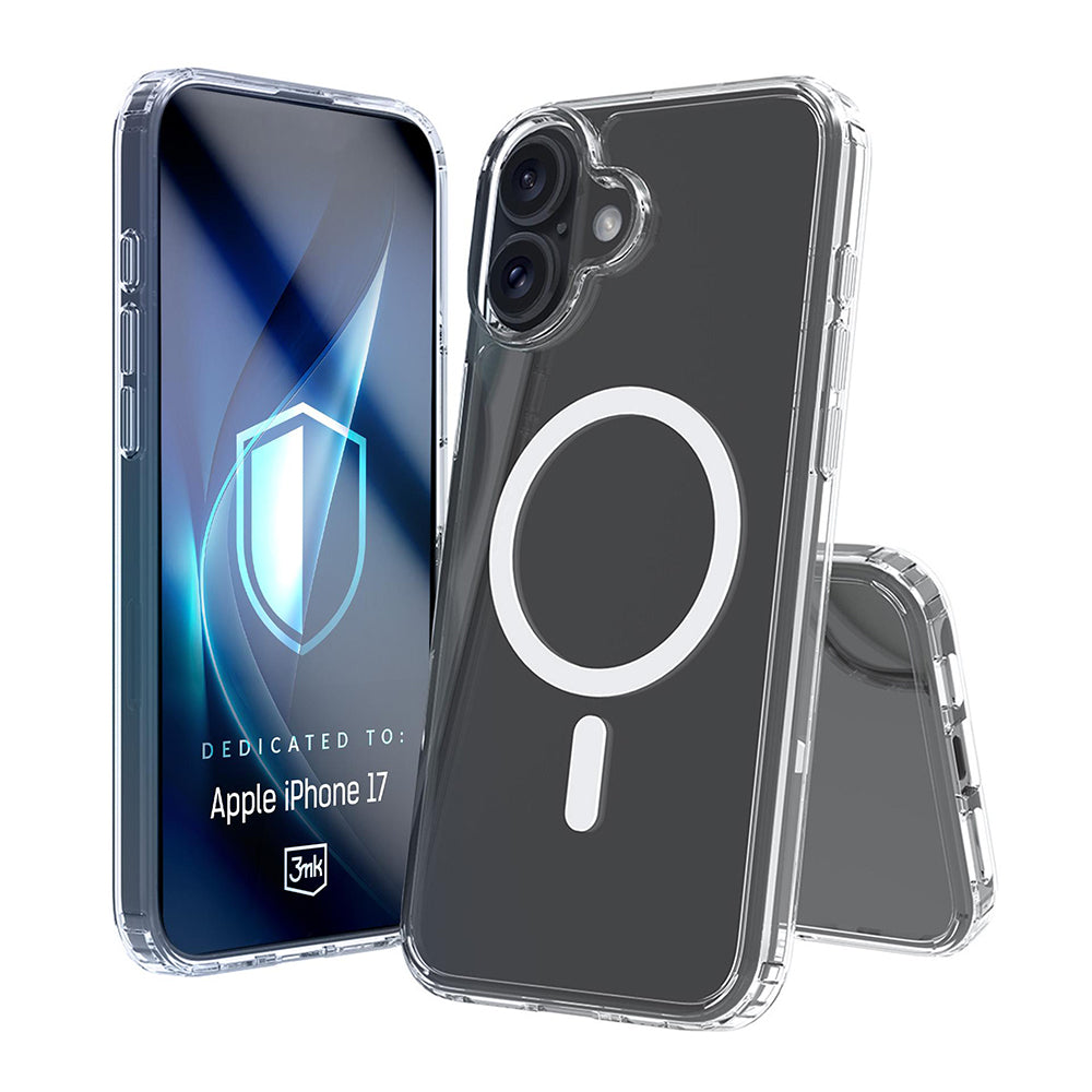Θήκη MagSafe για Apple iPhone 17, 3MK, Armor MagCase, Διάφανη