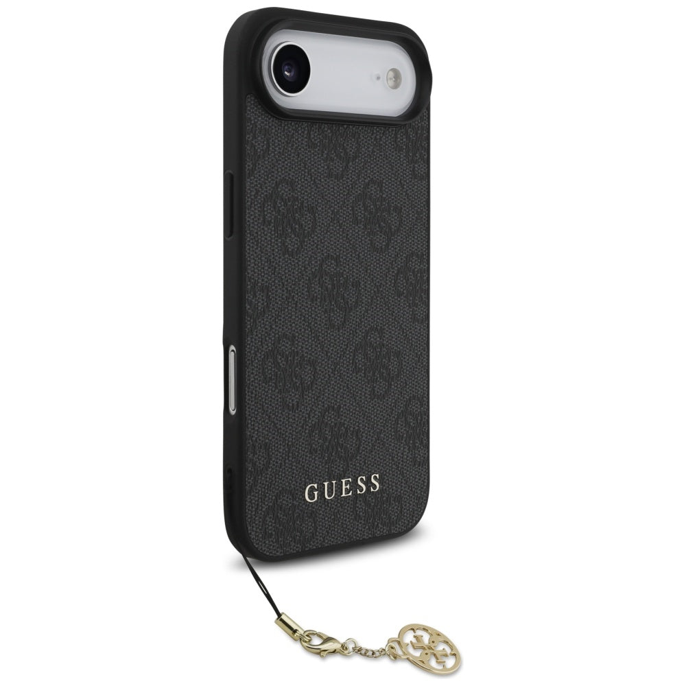 Θήκη MagSafe για Apple iPhone 17 Air, Guess, 4G Charm Cradle, Μαύρη