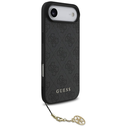 Θήκη MagSafe για Apple iPhone 17 Air, Guess, 4G Charm Cradle, Μαύρη