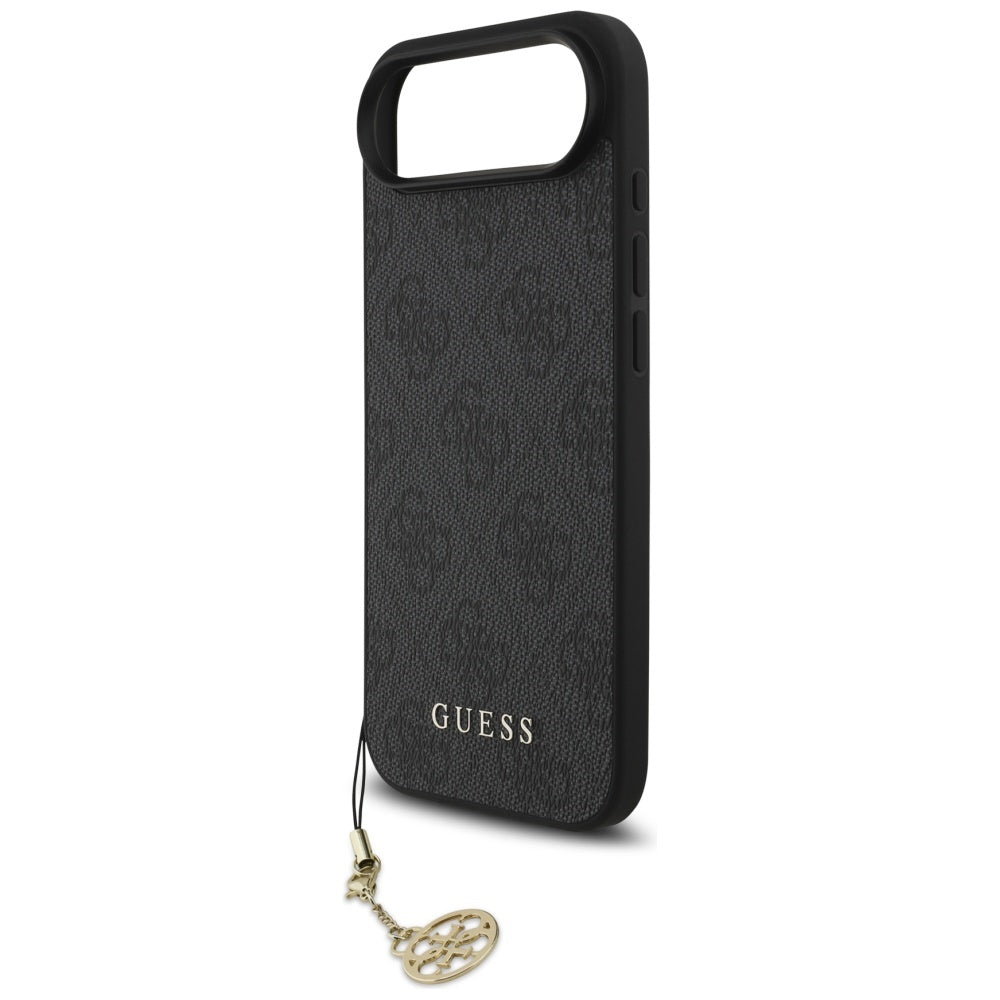 Θήκη MagSafe για Apple iPhone 17 Air, Guess, 4G Charm Cradle, Μαύρη