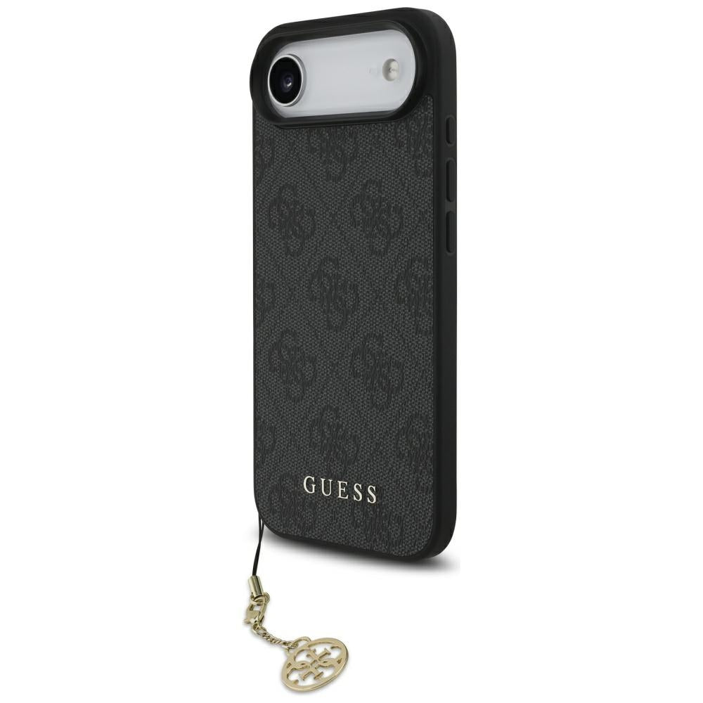 Θήκη MagSafe για Apple iPhone 17 Air, Guess, 4G Charm Cradle, Μαύρη