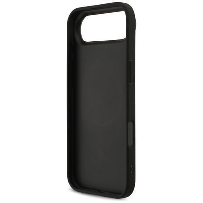Θήκη MagSafe για Apple iPhone 17 Air, Guess, 4G Printed Stripes, Μαύρη