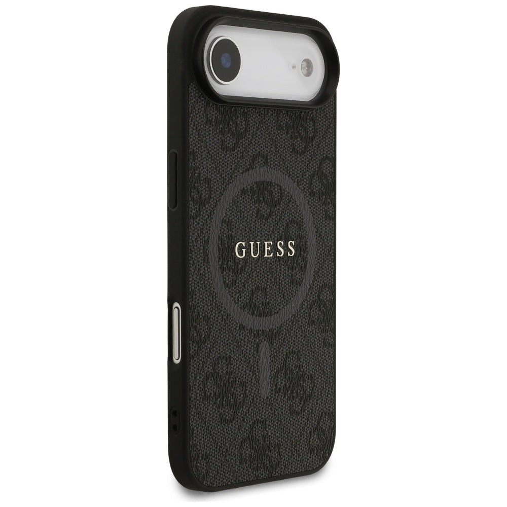 Θήκη MagSafe για Apple iPhone 17 Air, Guess, 4G Ring Classic Logo, Μαύρη