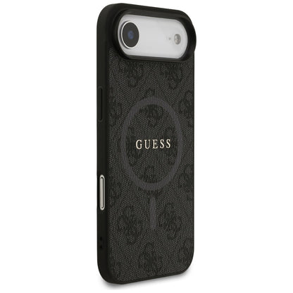Θήκη MagSafe για Apple iPhone 17 Air, Guess, 4G Ring Classic Logo, Μαύρη
