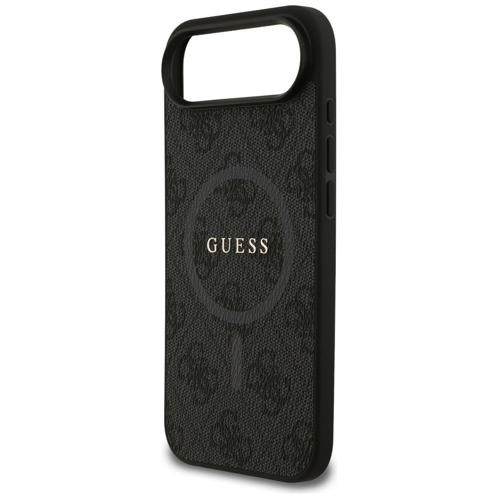 Θήκη MagSafe για Apple iPhone 17 Air, Guess, 4G Ring Classic Logo, Μαύρη