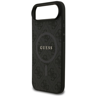 Θήκη MagSafe για Apple iPhone 17 Air, Guess, 4G Ring Classic Logo, Μαύρη