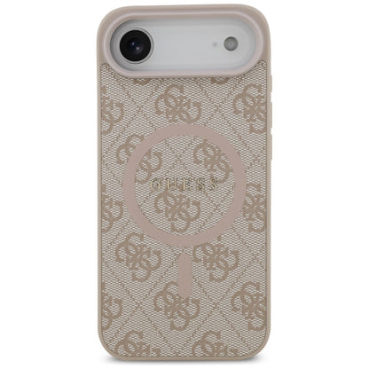 Θήκη MagSafe για Apple iPhone 17 Air, Guess, 4G Ring Classic Logo, Ροζ