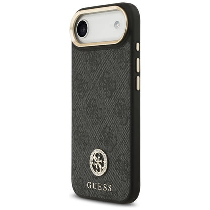 MagSafe Case for Apple iPhone 17 Air, Guess, 4G Strass Logo, Black