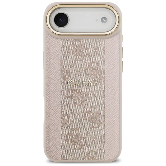 Θήκη MagSafe για Apple iPhone 17 Air, Guess, 4G Stripe, Ροζ