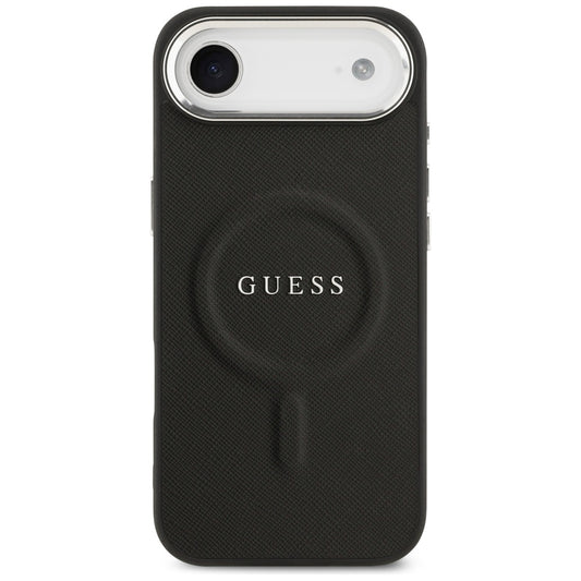 Θήκη MagSafe για Apple iPhone 17 Air, Guess, Classic Logo, Μαύρη