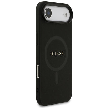 MagSafe Case for Apple iPhone 17 Air, Guess, Saffiano Classic Logo, Black