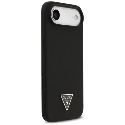 Θήκη MagSafe για Apple iPhone 17 Air, Guess, Triangle Logo, Μαύρη
