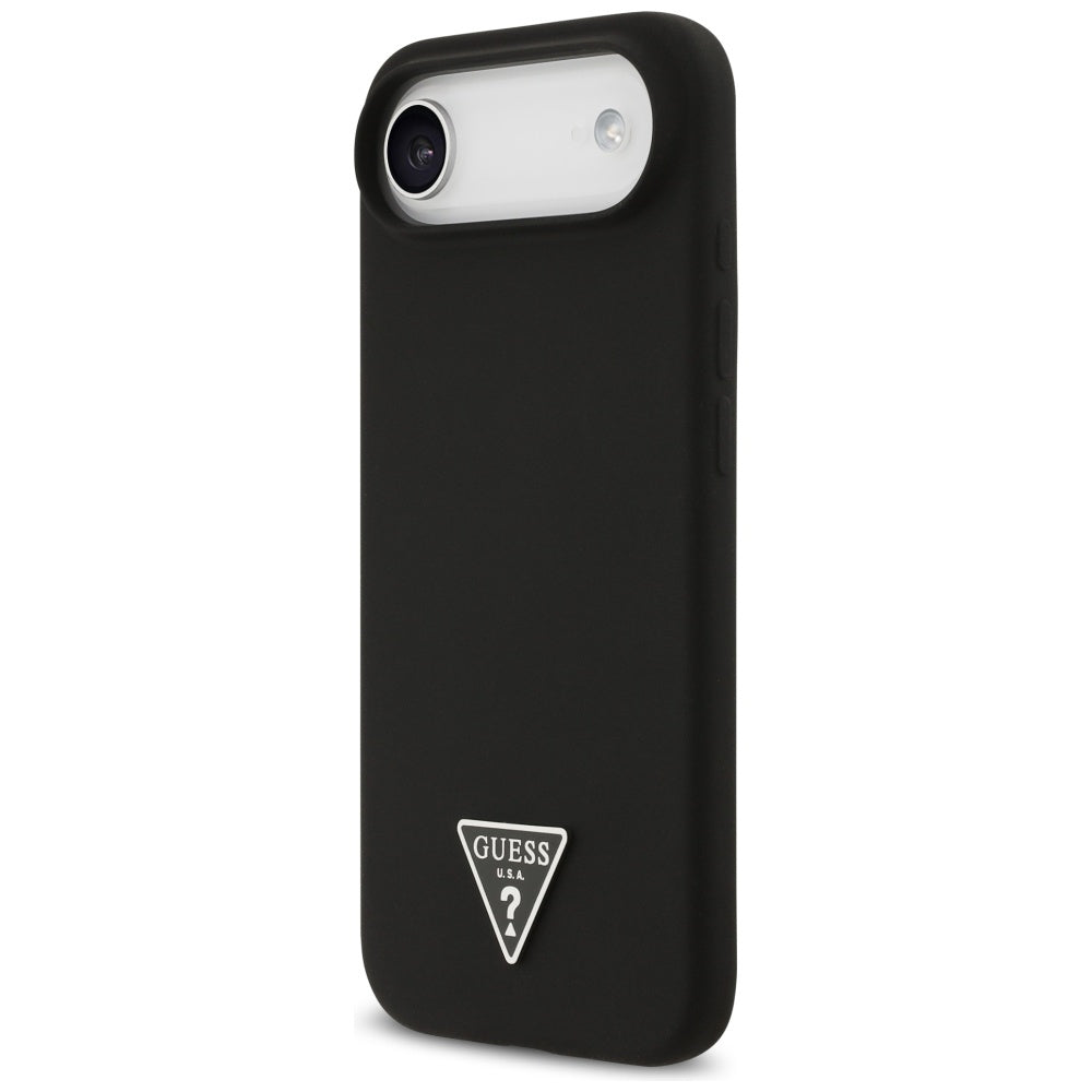 Θήκη MagSafe για Apple iPhone 17 Air, Guess, Triangle Logo, Μαύρη