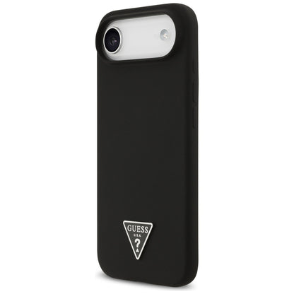 Θήκη MagSafe για Apple iPhone 17 Air, Guess, Triangle Logo, Μαύρη