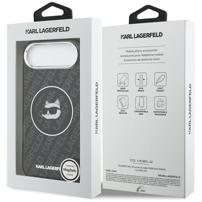 Θήκη MagSafe για Apple iPhone 17 Air, Karl Lagerfeld, IML Choupette`s Head, Μαύρη