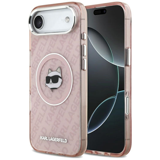 Θήκη MagSafe για Apple iPhone 17 Air, Karl Lagerfeld, IML Choupette`s Head, Ροζ
