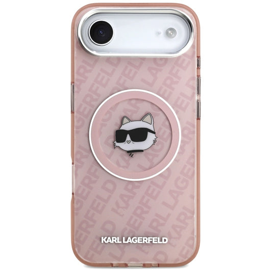 Θήκη MagSafe για Apple iPhone 17 Air, Karl Lagerfeld, IML Choupette`s Head, Ροζ