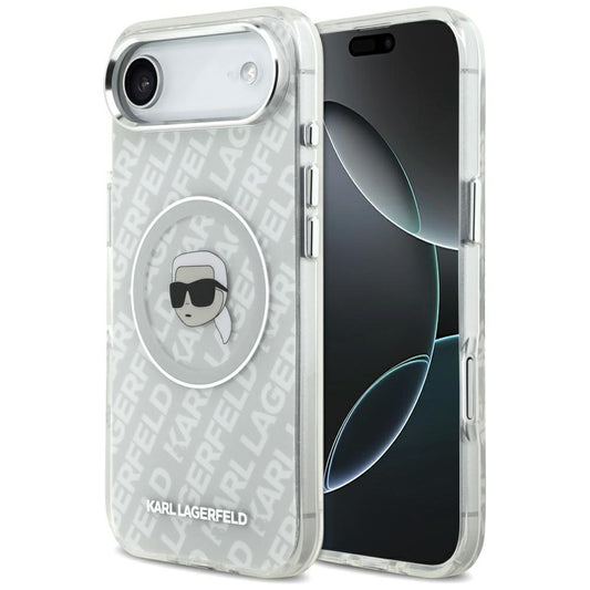 Θήκη MagSafe για Apple iPhone 17 Air, Karl Lagerfeld, IML Karl`s Head, Γκρι