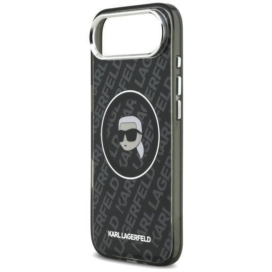 Θήκη MagSafe για Apple iPhone 17 Air, Karl Lagerfeld, IML Karl`s Head, Μαύρη