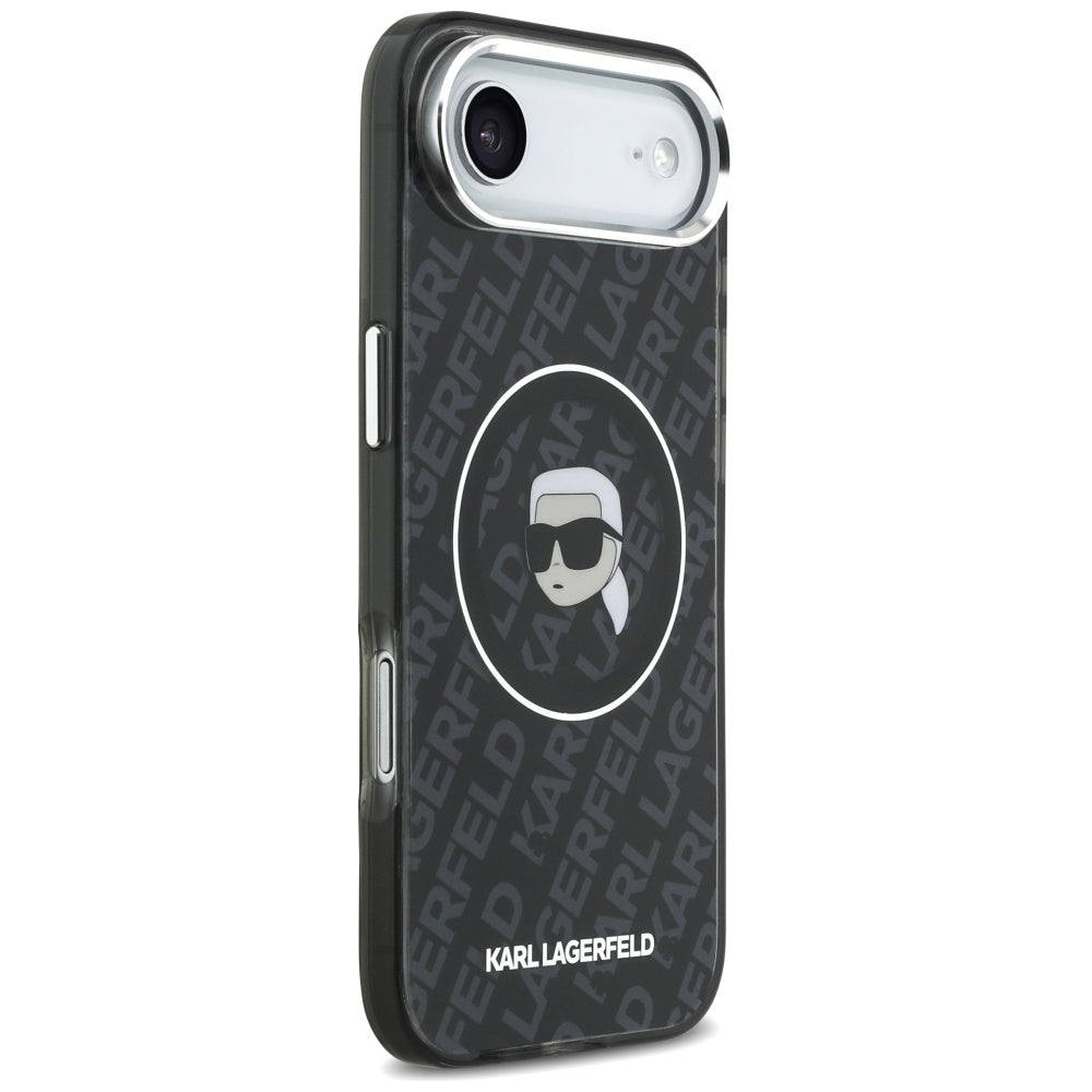 Θήκη MagSafe για Apple iPhone 17 Air, Karl Lagerfeld, IML Karl`s Head, Μαύρη