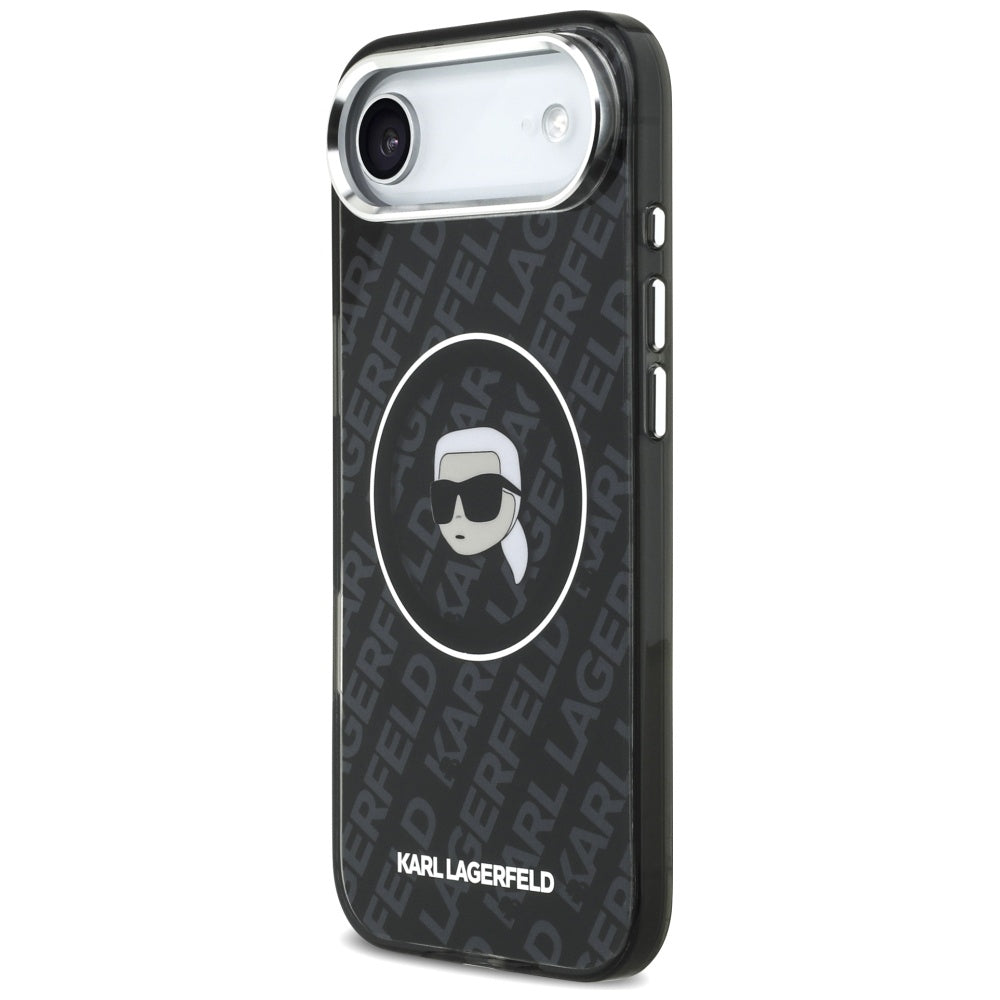 Θήκη MagSafe για Apple iPhone 17 Air, Karl Lagerfeld, IML Karl`s Head, Μαύρη